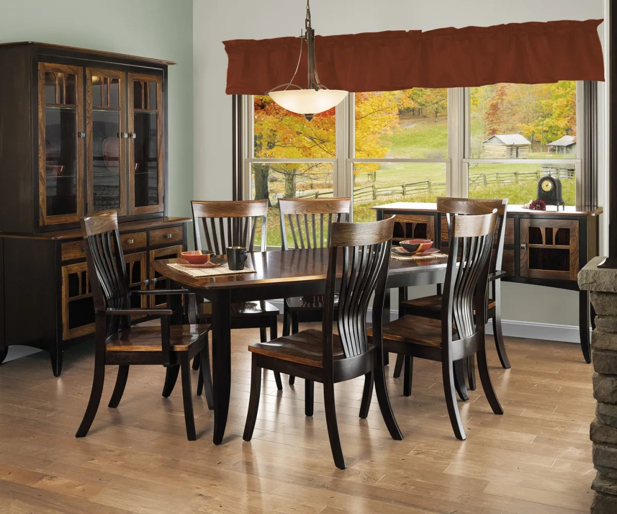 Amish made Christy Fanback Chair - Thumbnail 5