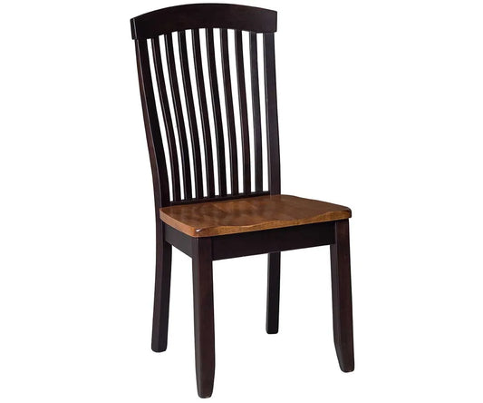 amish made charlton side chair