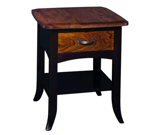 Amish Made Christy End Table with Drawer