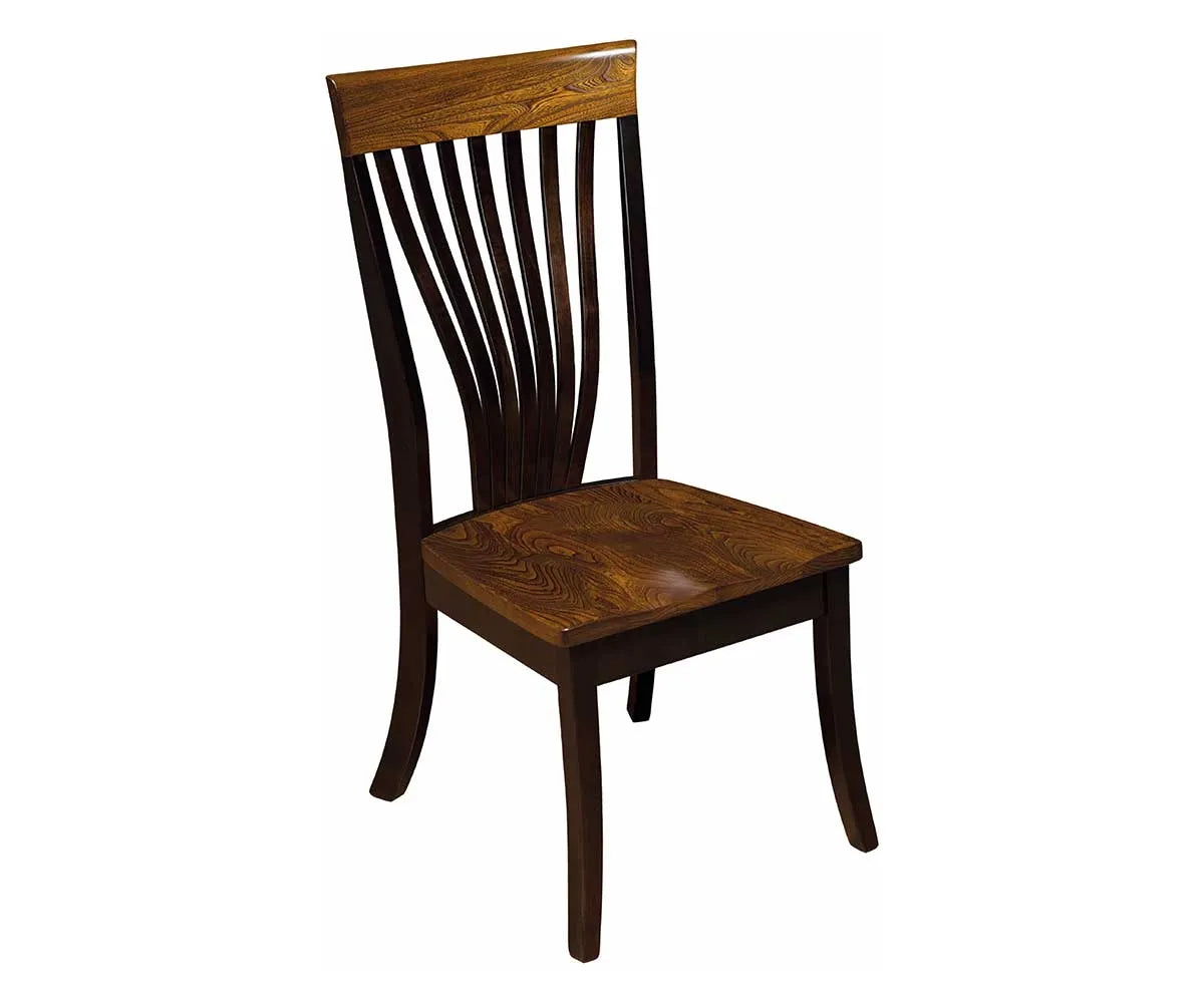 Amish made Christy Fanback Chair