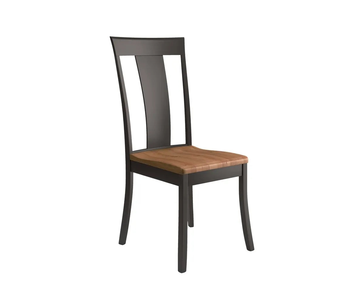 amish made jamestown single slat chair