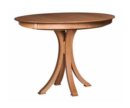 Rippleback Round Pedestal Extension Table