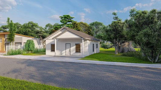 The Malibu Steel House Kit