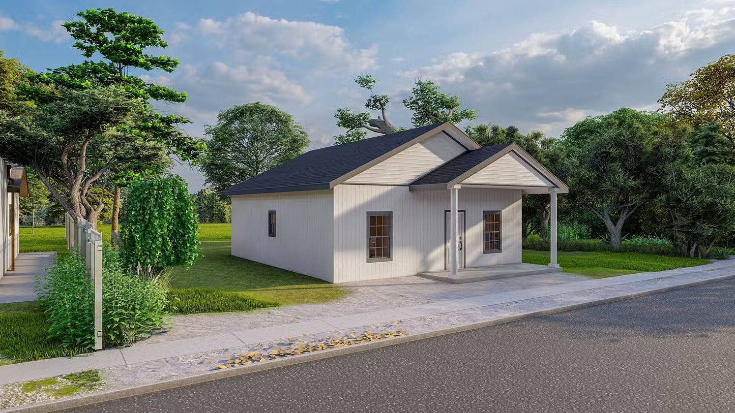 The Malibu Steel House Kit