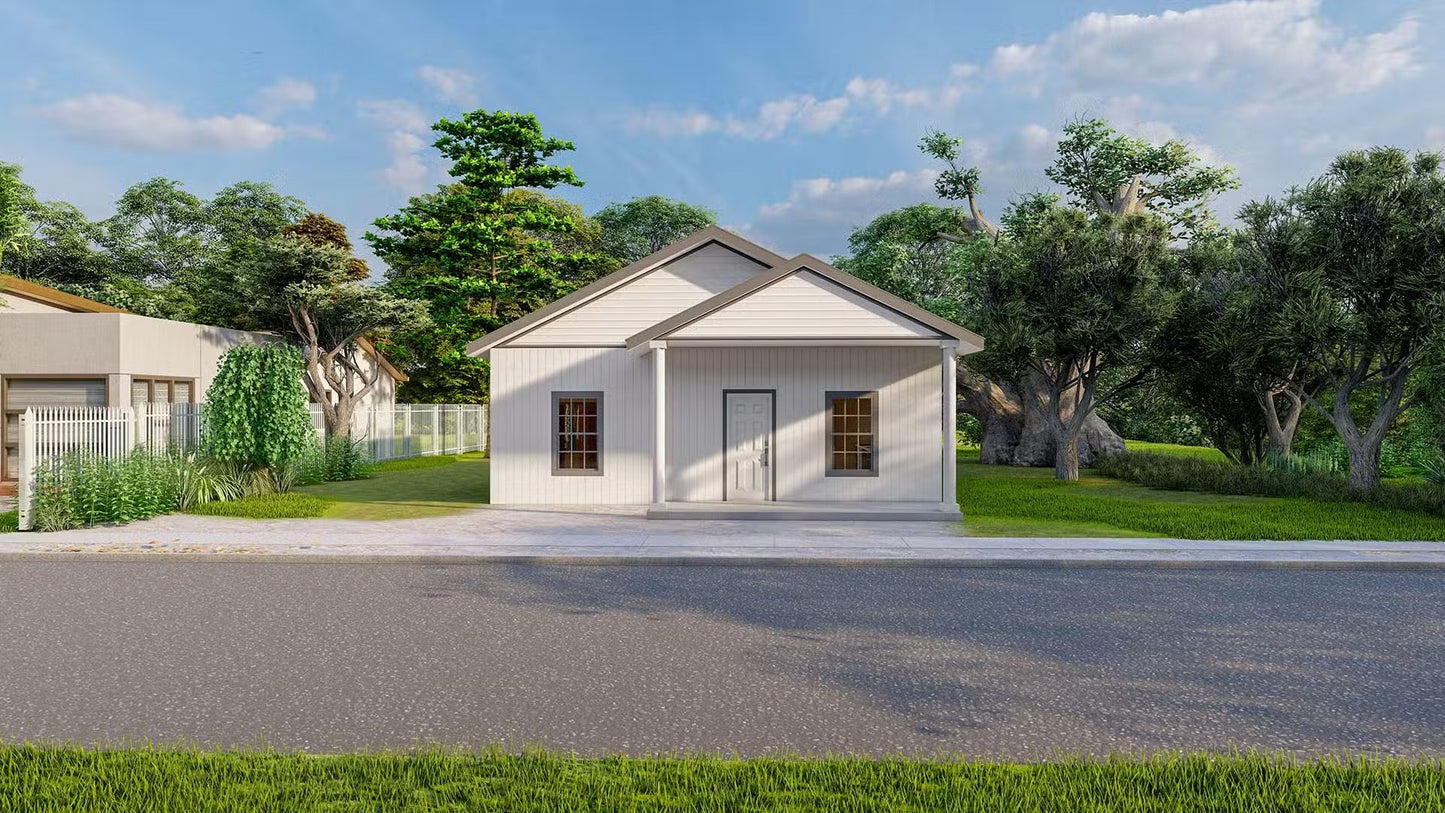 The Malibu Steel House Kit