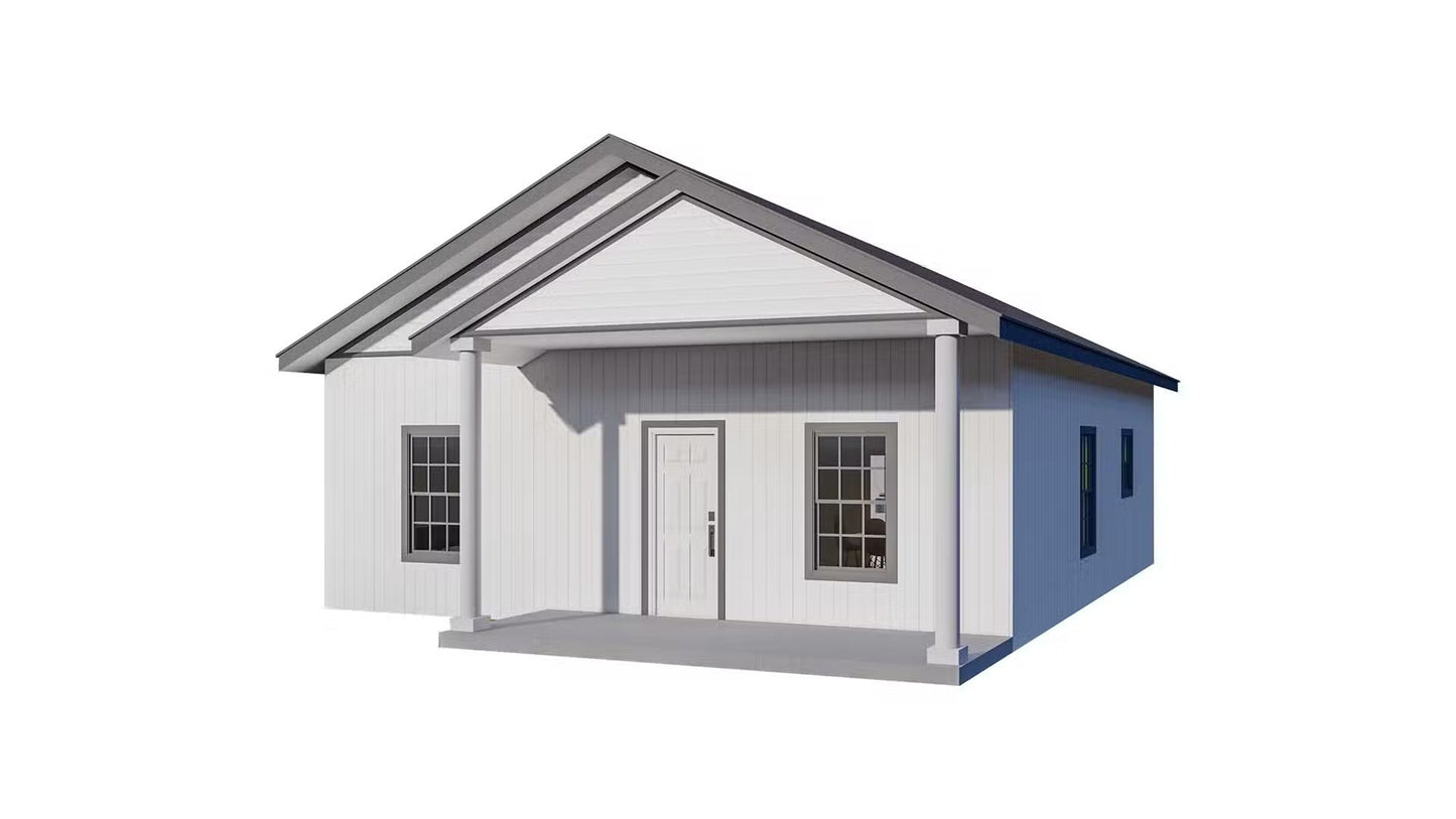 The Malibu Steel House Kit