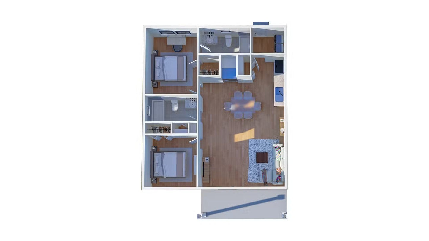 The Malibu Steel House Kit