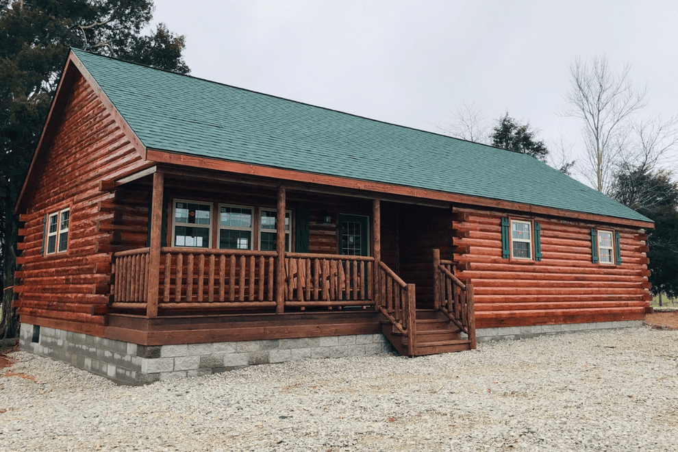 The Cowboy Cabin – Amish Built Cabins | Amish Made Cabins | Modular ...