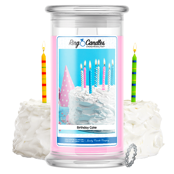 Birthday Cake Ring Candle