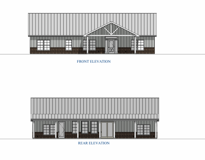 The Steelhide Lodge Steel Barndo House Kit