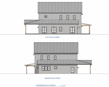 The White Horse Steel Barndo House Kit