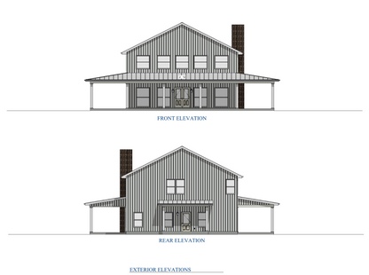 The White Beam Steel Barndo House Kit