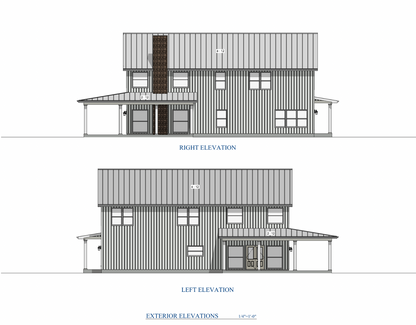 The White Beam Steel Barndo House Kit