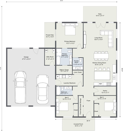 The Boulder Barndominium Kit