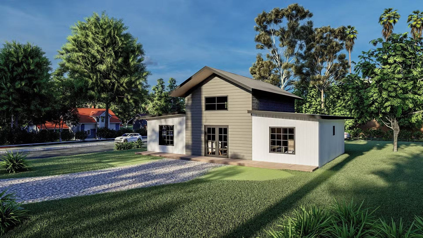 The Harbor Master Steel House Kit