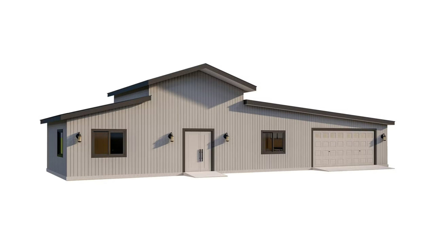 The St. Lucia Steel House Kit