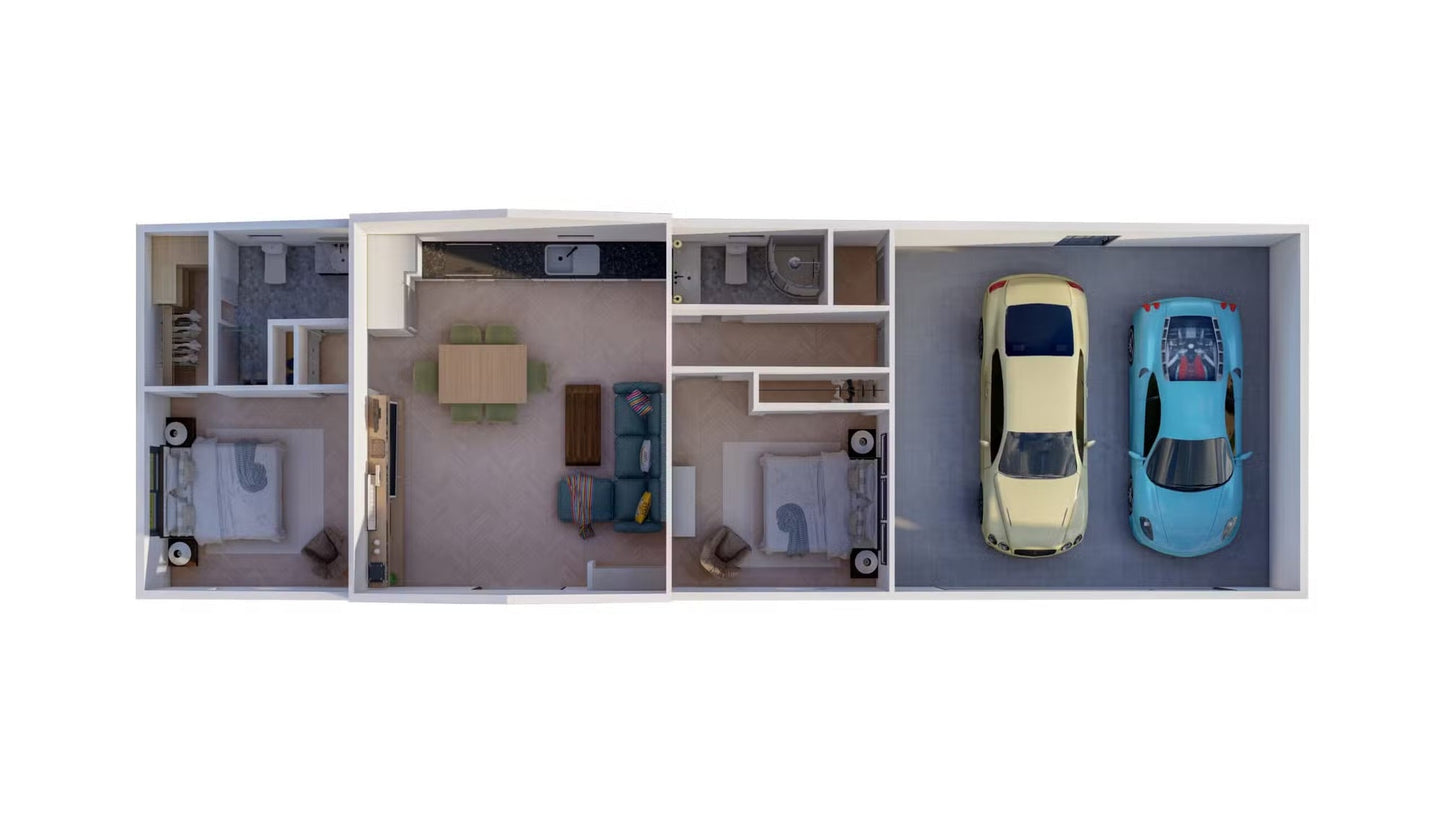 The St. Lucia Steel House Kit