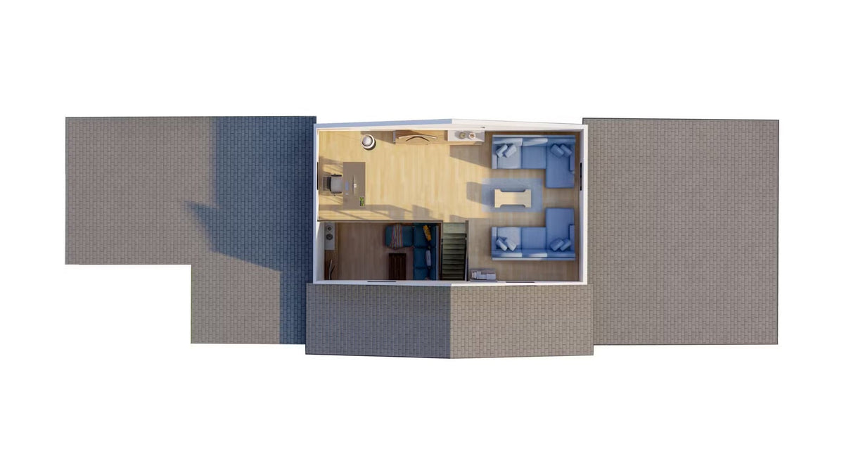 The Cayman Steel House Kit