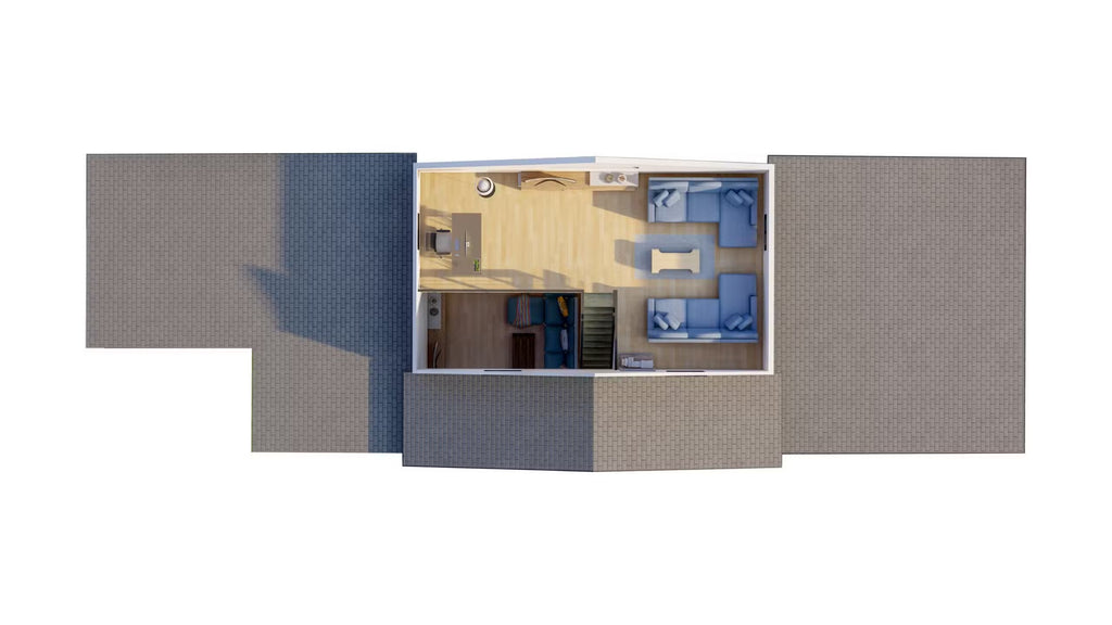 The Cayman Steel House Kit