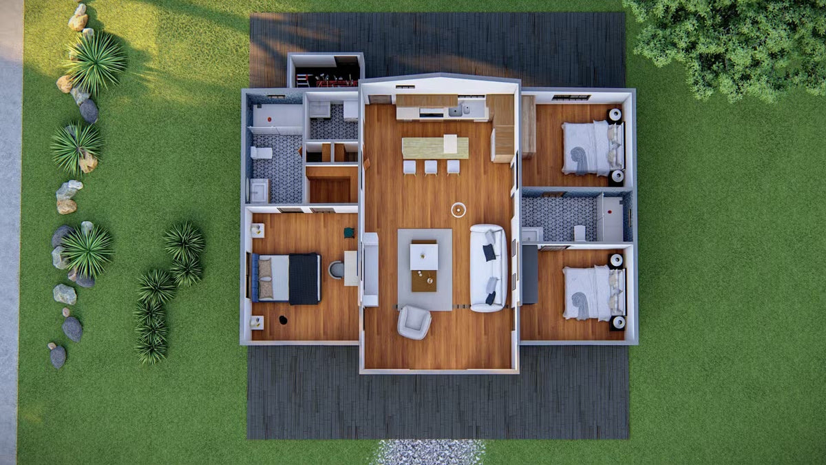 The Moon Tide Steel House Kit