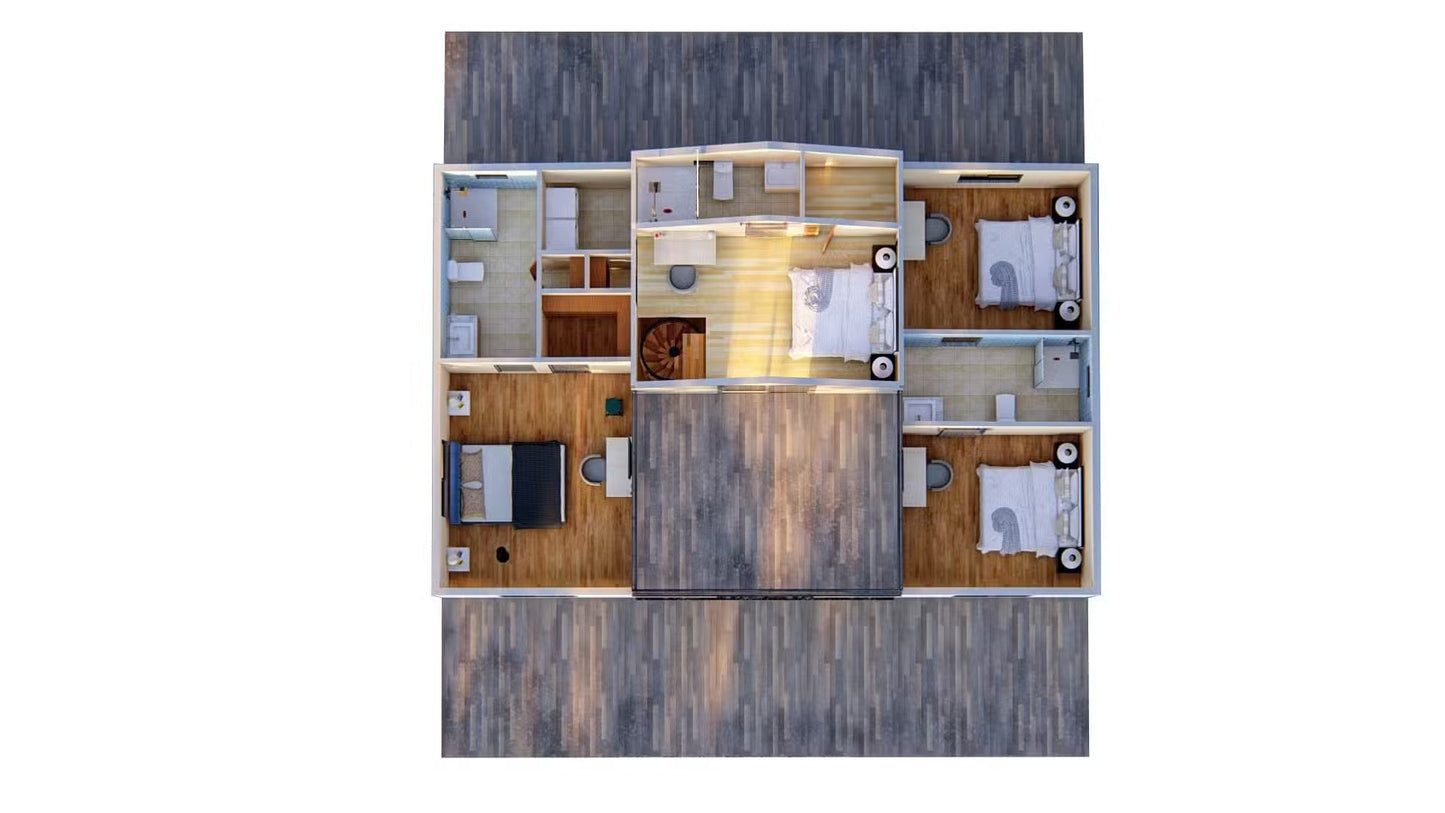 The Harborview Steel House Kit