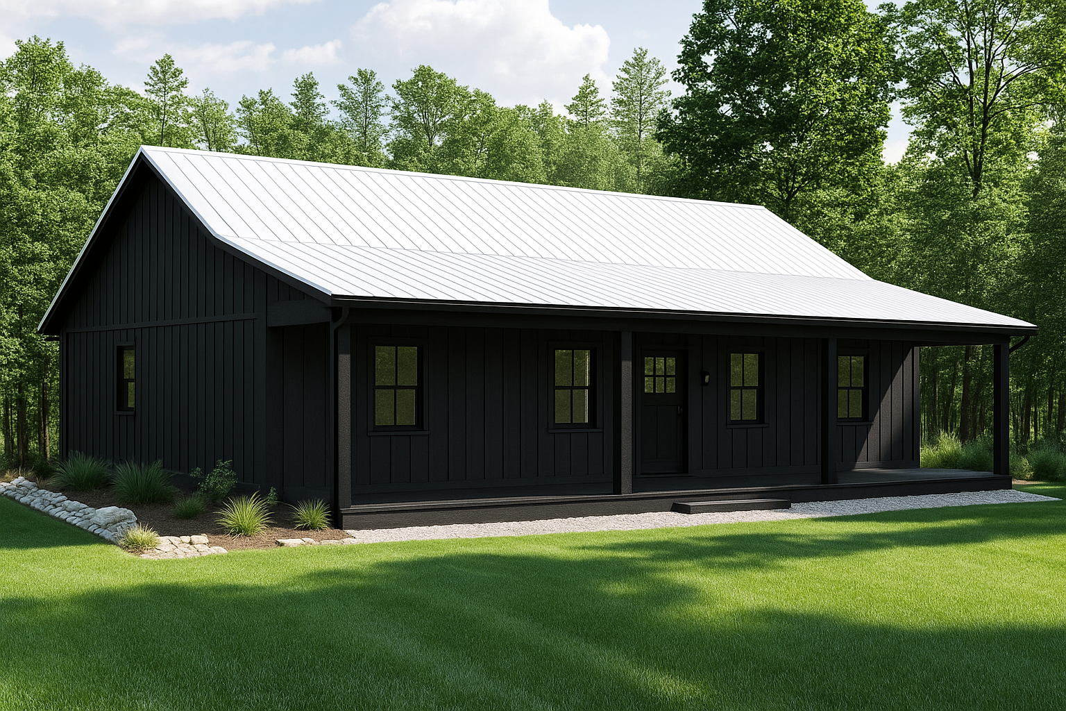 The Cedar Brook Affordable House Kit