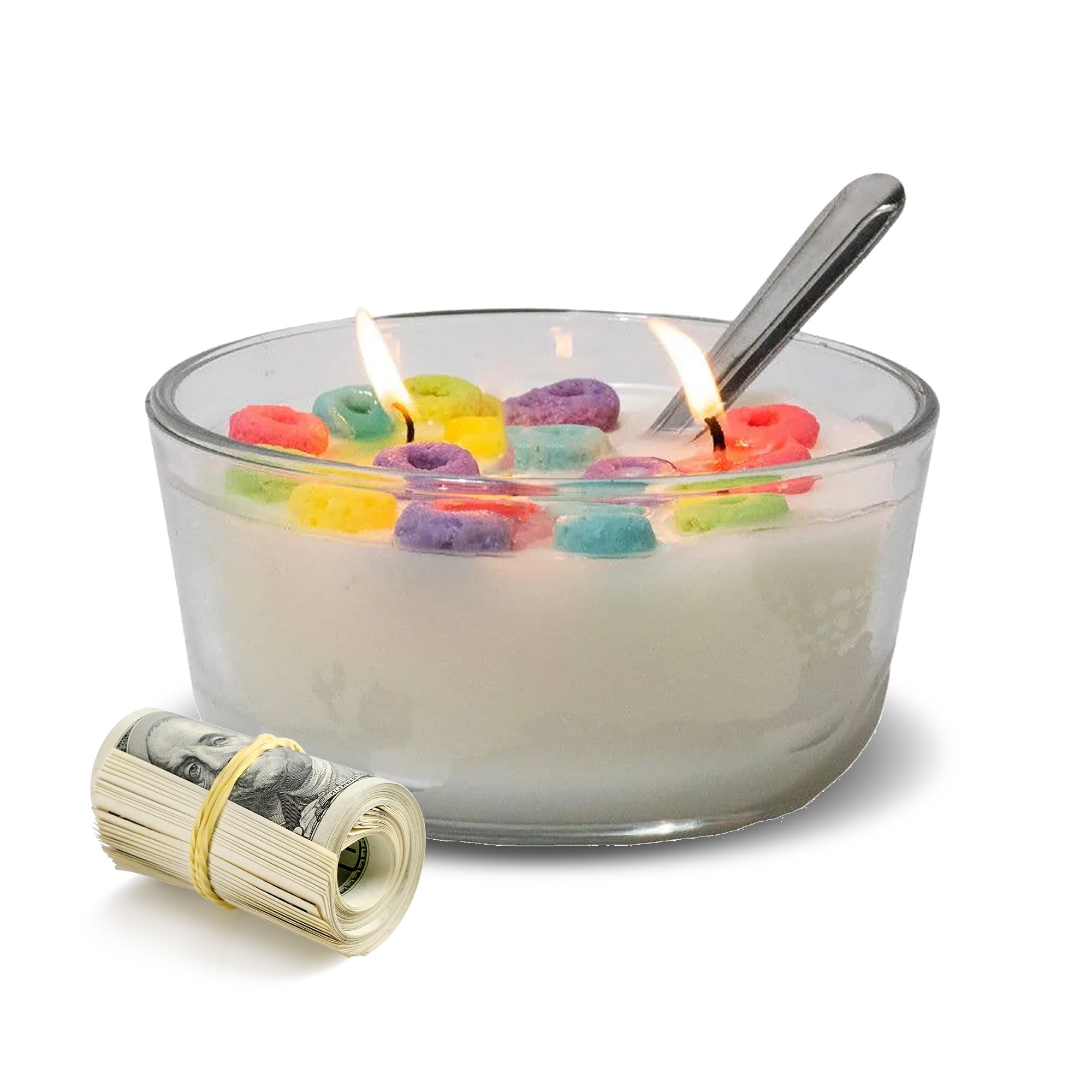 Lucky Charms Cereal Cash Candle