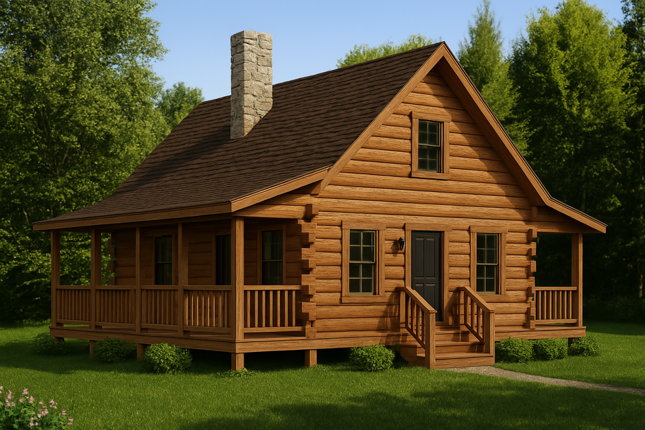 Log Home Plans - Log Cabin Kits – Amish Built Cabins | Modular Cabins ...