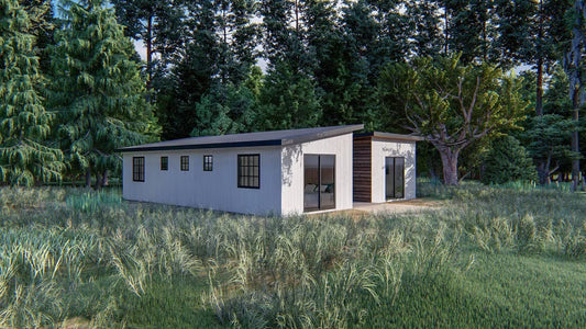 The Capri Steel House Kit