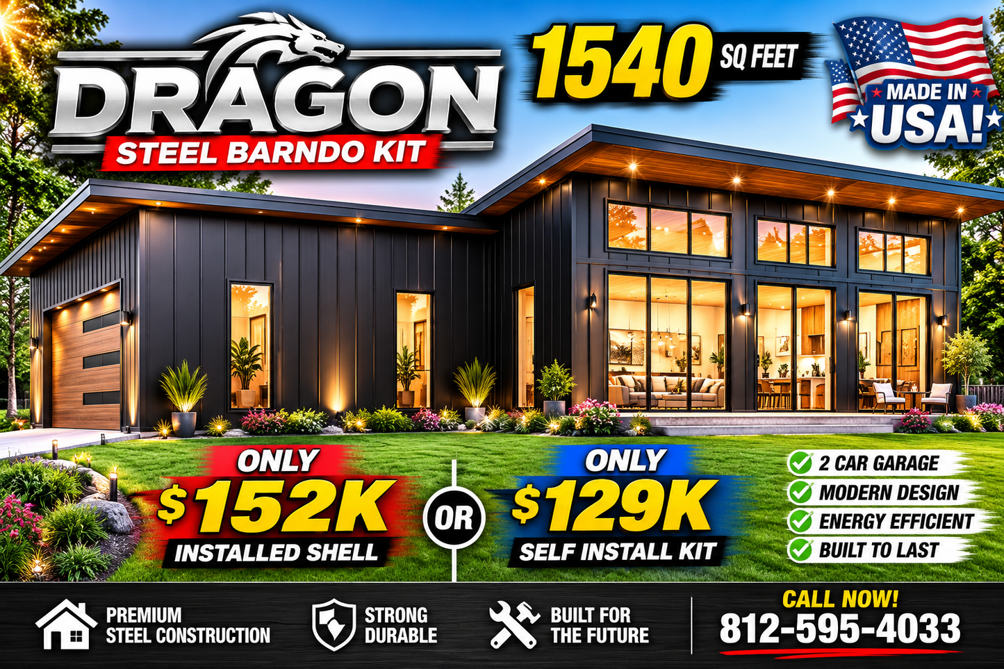 The Dragon Metal House Kit