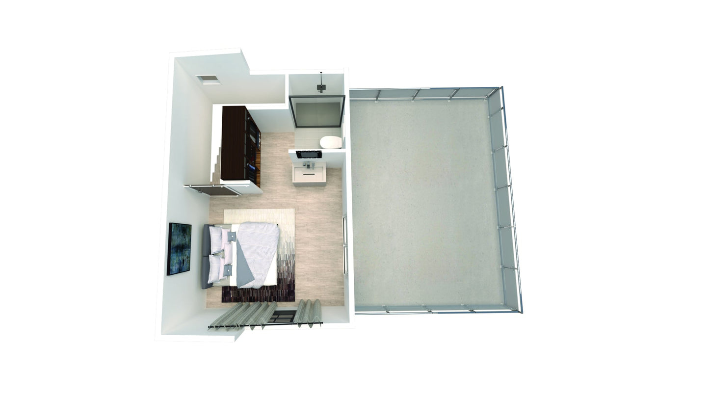 The Admiral Steel House Kit