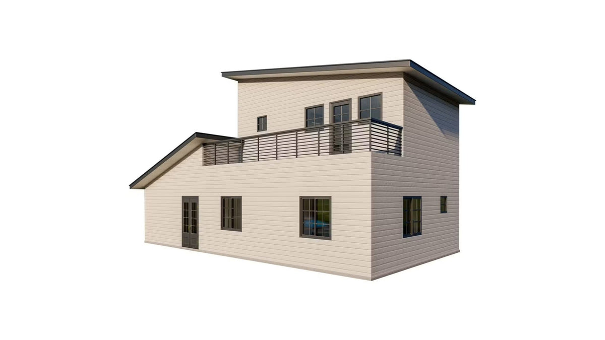 The Commodore Steel House Kit