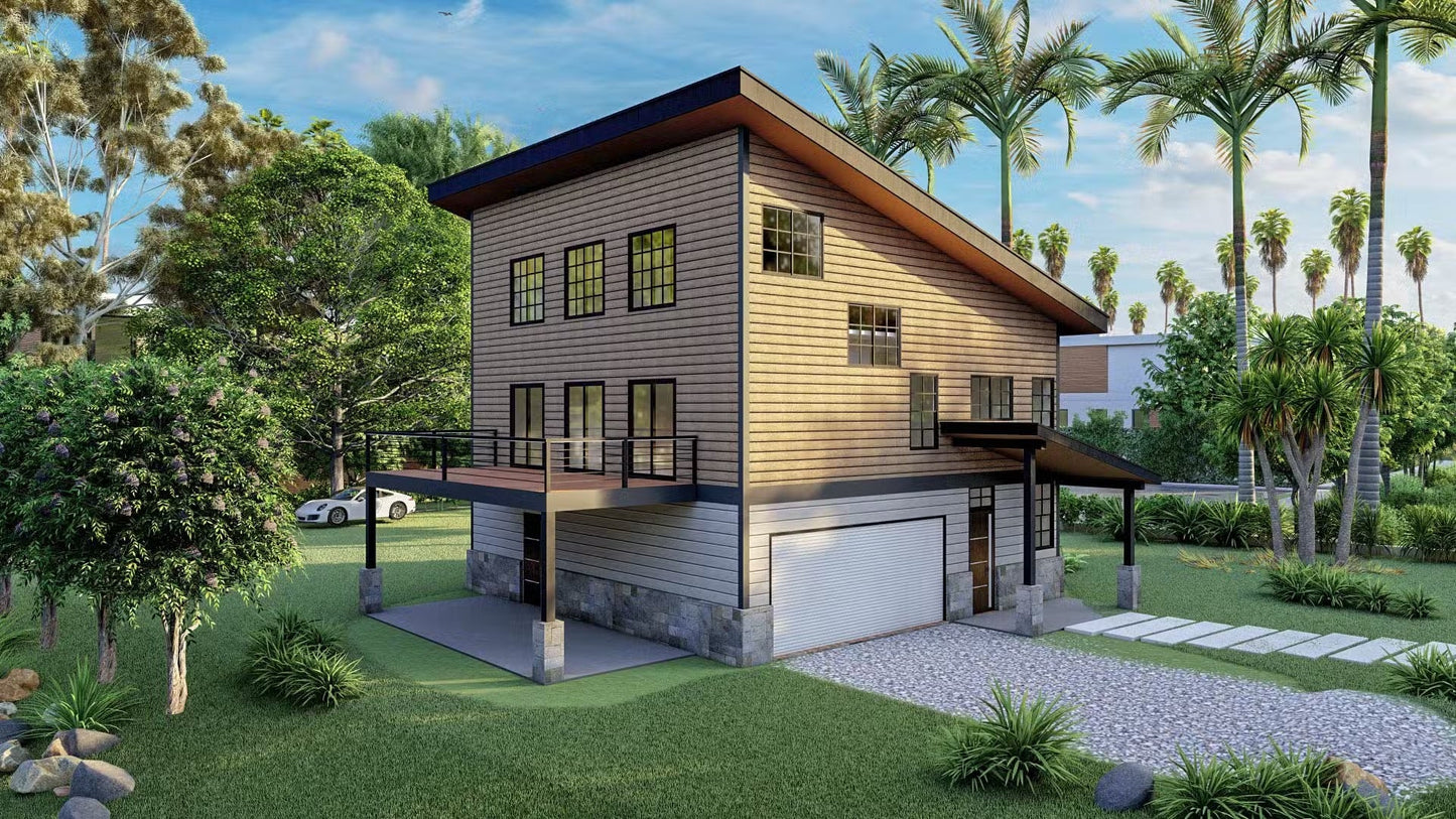 The Rising Tide Steel House Kit