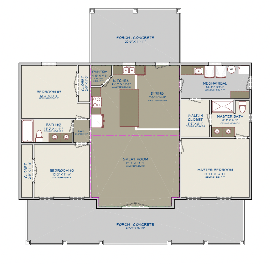 Farmhouse Metal House Kit