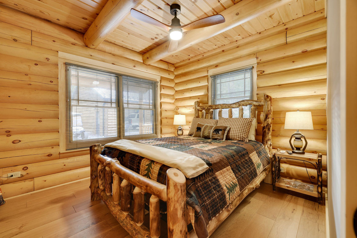 The Fox Trot Cabin – Luxury Log Home Kit