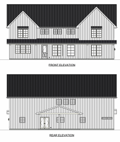 The Sterling Farmhouse Steel Barndo House Kit