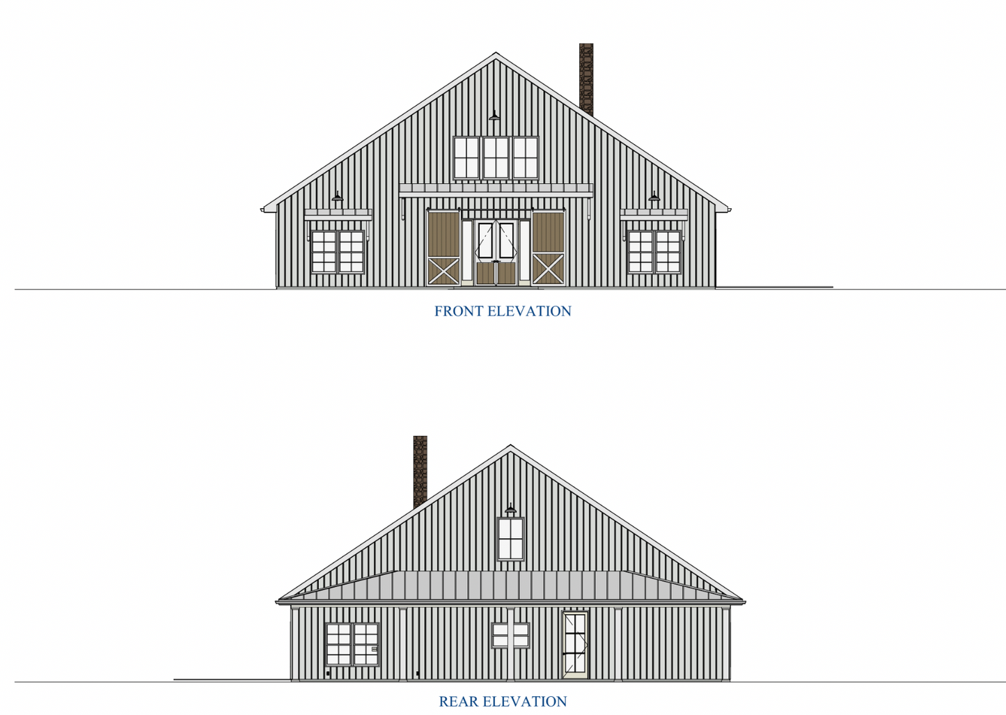 The Black Timber Steel Barndo House Kit
