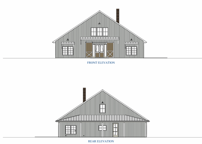 The Black Timber Steel Barndo House Kit