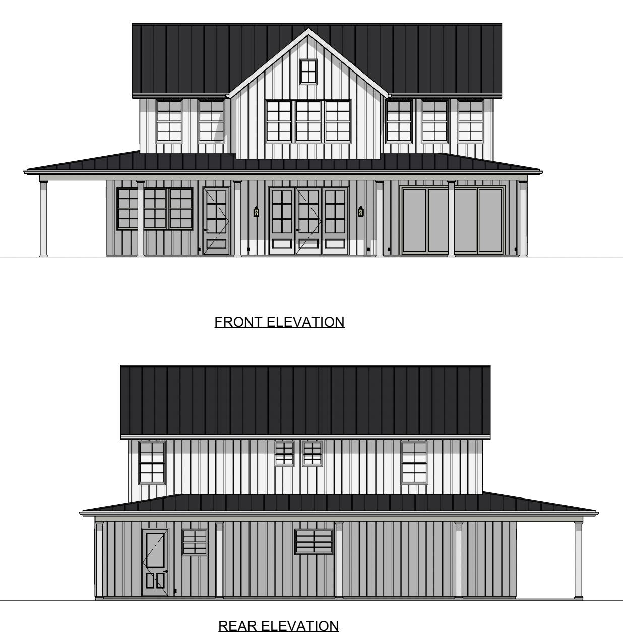The Foxglove Farmhouse Steel Barndo House Kit