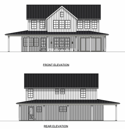 The Foxglove Farmhouse Steel Barndo House Kit