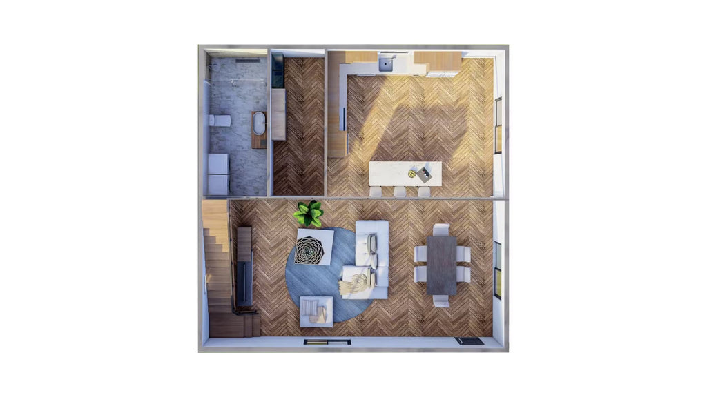 The Kauai Steel House Kit