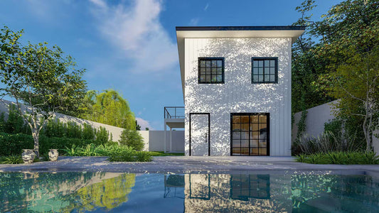The Coastal Modern Steel House Kit