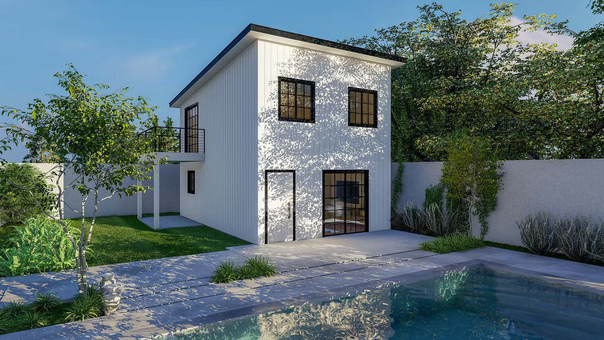The Coastal Modern Steel House Kit