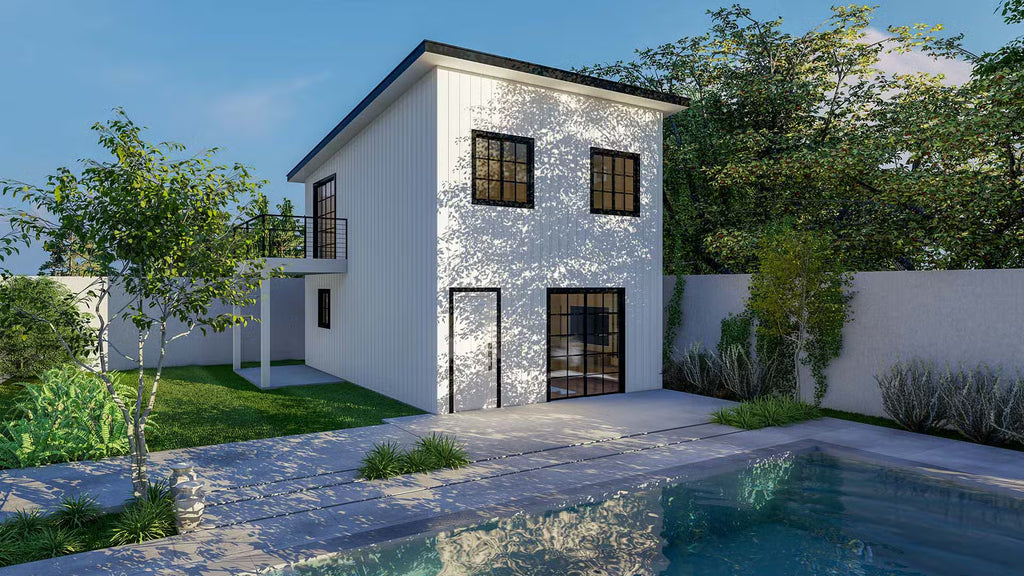 The Coastal Modern Steel House Kit