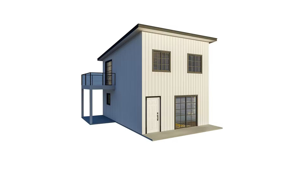 The Coastal Modern Steel House Kit