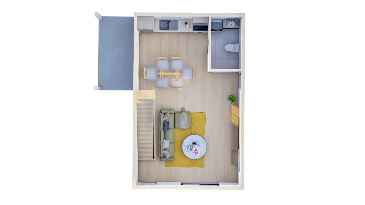 The Coastal Modern Steel House Kit