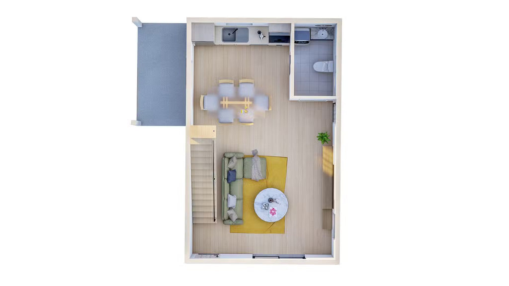 The Coastal Modern Steel House Kit