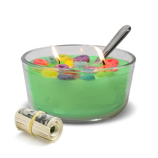 Patchouli Cash Cereal Bowl Candles