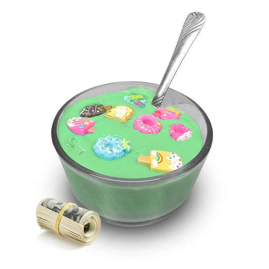 Coconut Lime Cash Cereal Slimes