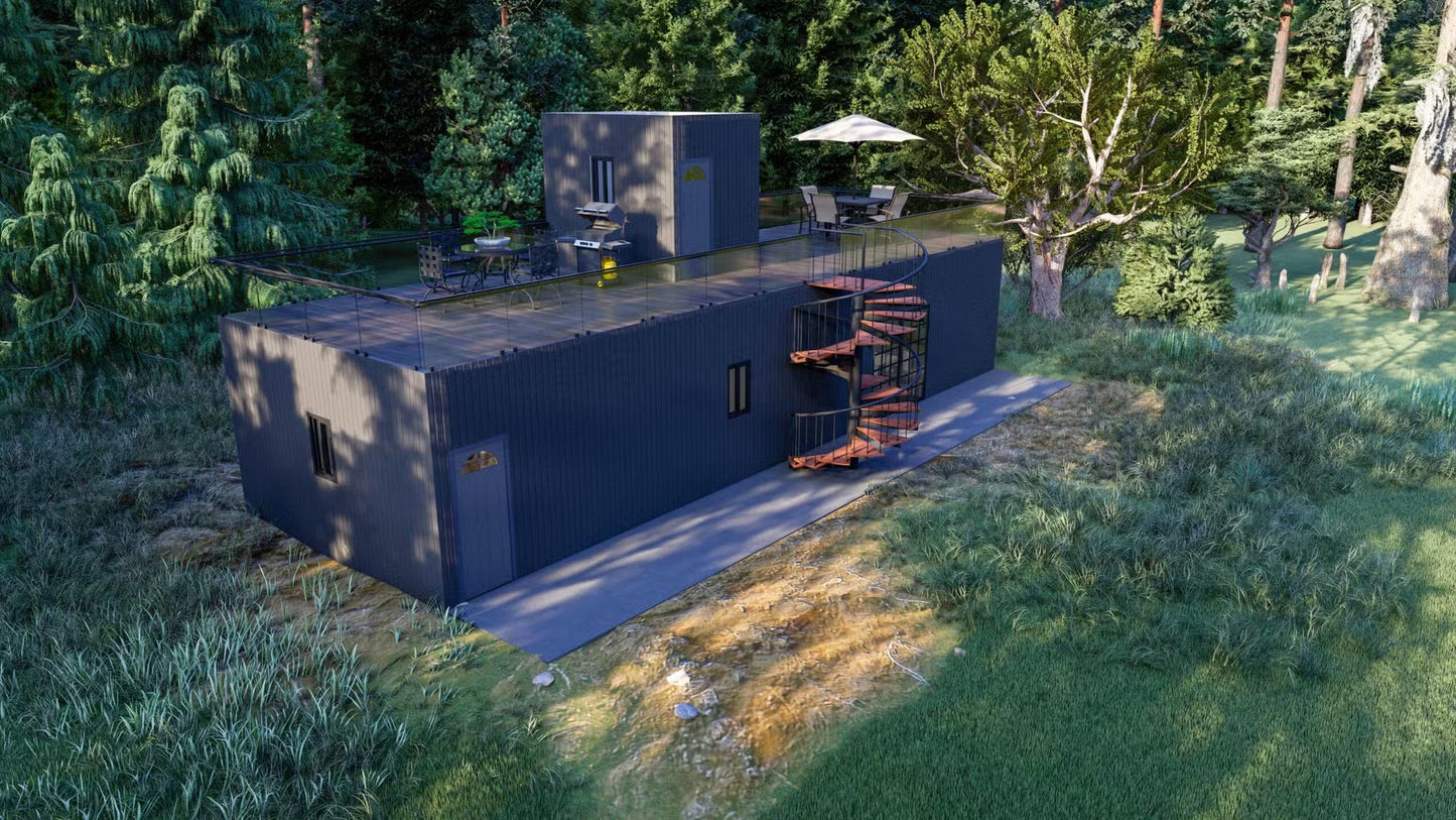 The Corsica Steel House Kit